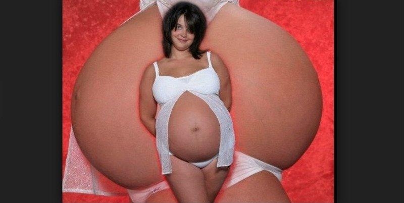 Utandıran hamilelik fotoğrafları! 10