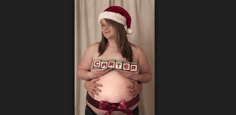 Utandıran hamilelik fotoğrafları! 12