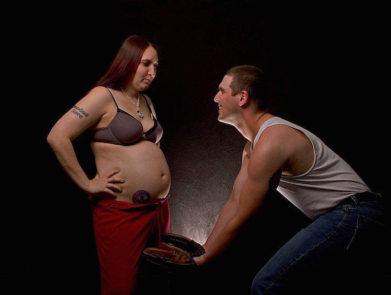 Utandıran hamilelik fotoğrafları! 4