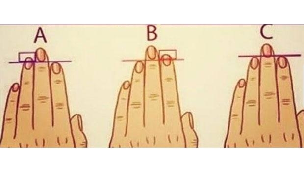 Parmak uzunluğuna göre kişiliğiniz 4