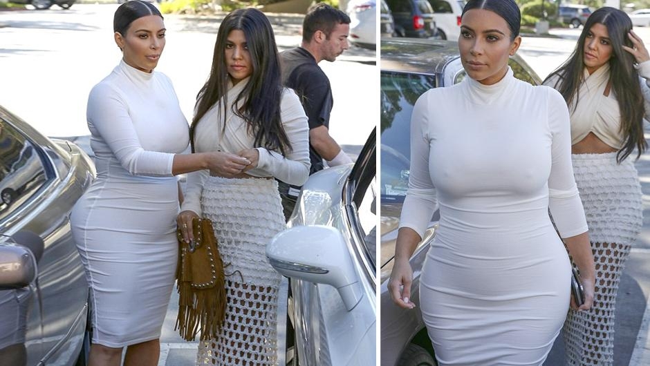 Kim Kardashian ikinci bebeğini gösterdi 1
