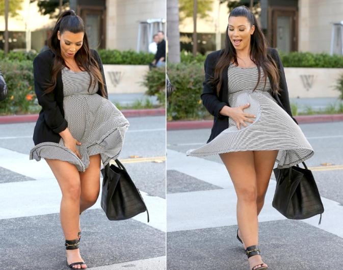 Kim Kardashian ikinci bebeğini gösterdi 16