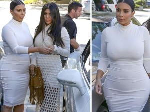 Kim Kardashian ikinci bebeğini gösterdi