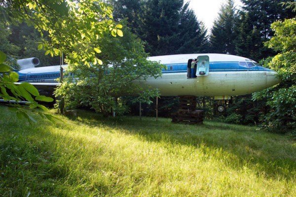 Boeing 727'den ev yaptı 4