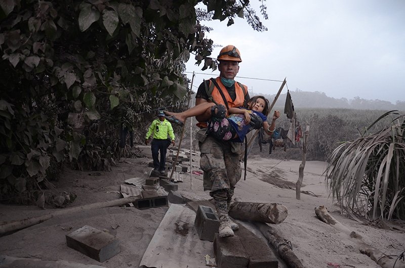 Guatemala’da yanardağ patlaması: 25 ölü, yüzlerce yaralı 7