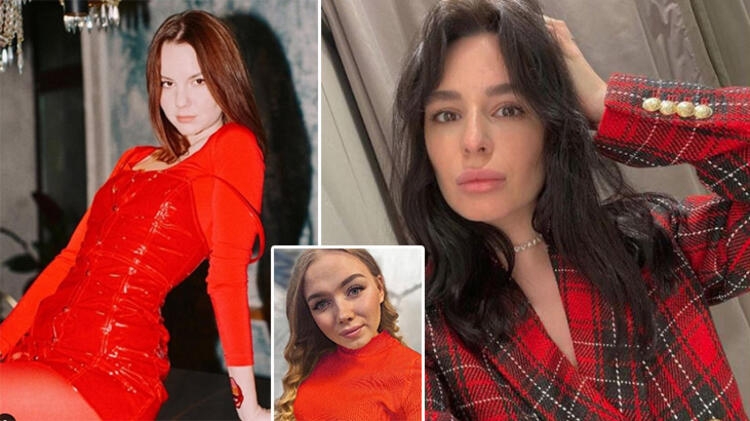 Rus kadınlar kırmızı giysili fotoğraflarını paylaşıyor! 1