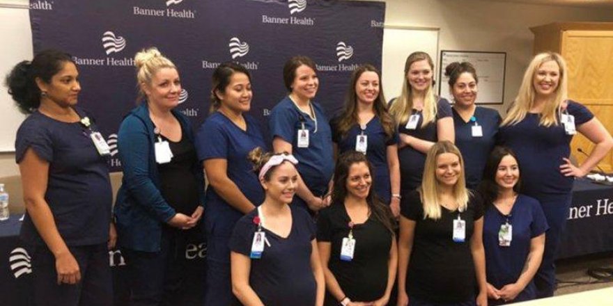Herkes bu hastaneyi konuşuyor… 16 hemşire birden hamile!