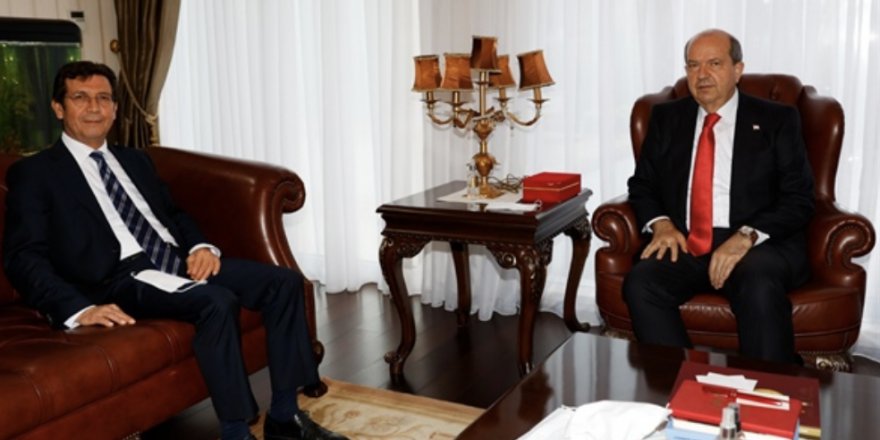 Cumhurbaşkanı Tatar, Merkez Bankası Başkanı Günay ile görüştü