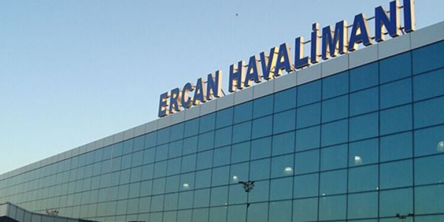 Ercan Havalimanı’nda pistte hasar oluştu