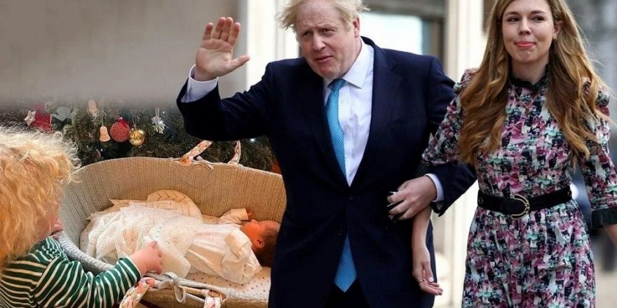 Boris Johnson'ın altı haftalık bebeği Covid'e yakalandı