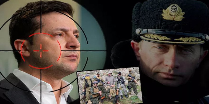 Ukrayna savaşında korkunç iddia! Putin, Zelenski için 400 kişilik suikast ekibi gönderdi!