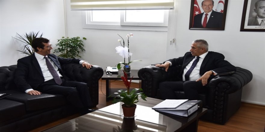 Çalışma ve Sosyal Güvenlik Bakanı Taçoy, Merkez Bankası Başkanı Rıfat Günay’ı kabul etti
