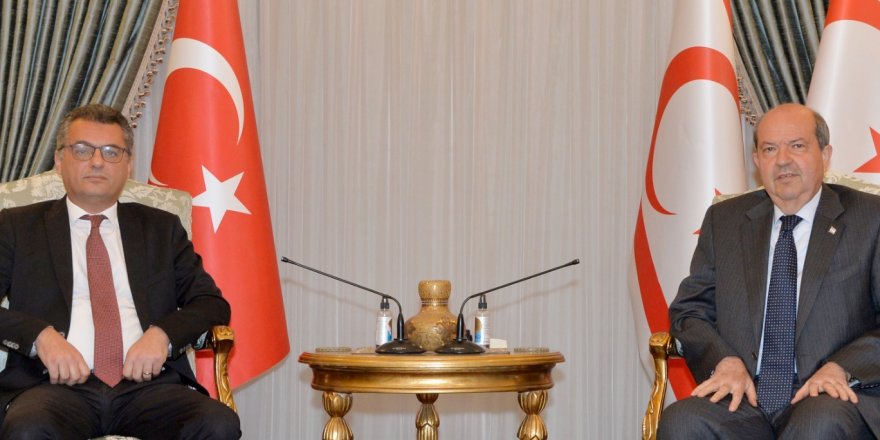 Cumhurbaşkanı Tatar, CTP Genel Başkanı Erhürman’ı kabul etti