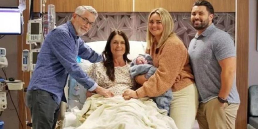 İnanması güç ama gerçek! 56 yaşındaki babaanne torununu doğurdu