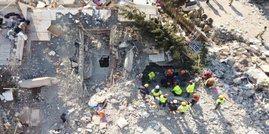 Depremde hayatını kaybedenlerin sayısı 21 bin 848'e yükseldi