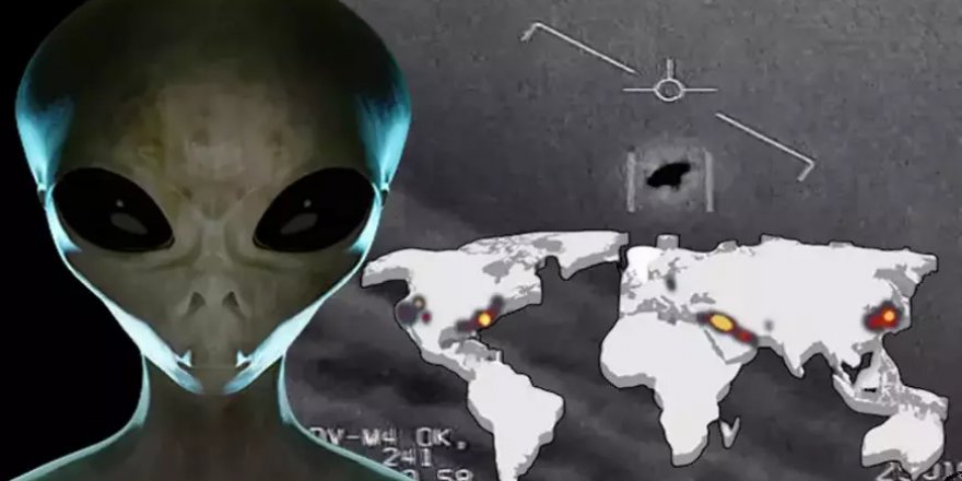 Pentagon'dan merakla beklenen UFO haritası!