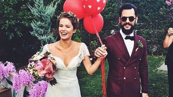 Burcu Biricik'in düğünü sosyal medyayı salladı