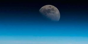 Yörüngedeki astronottan 'Ay' paylaşımı