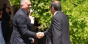 Cumhurbaşkanı Tatar, UBP Genel Başkanı Sucuoğlu’nu kabul etti