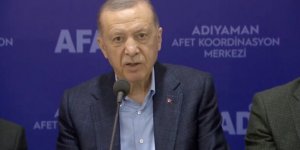 Erdoğan:Maalesef ilk birkaç gün Adıyaman’da arzu ettiğimiz etkinlikte çalışma yürütemedik. Bunun için sizden helallik istiyorum
