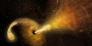 Kara delikler yuttuğu yıldızların kalıntılarını "geğirerek" atıyor