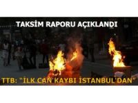 TTB: "GÖSTERİLERDE İLK CAN KAYBI İSTANBUL'DA YAŞANDI"